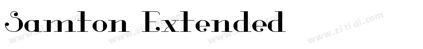 Samton Extended字体转换